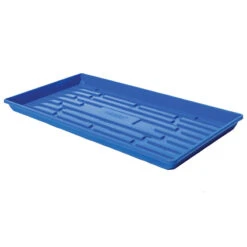 Polypro Shallow Tray (With Holes), Blue – 4 Count