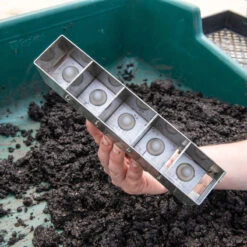 Hand-held 5 Soil Blocker -Veggie Patch 07001 02 mini5soilblocker